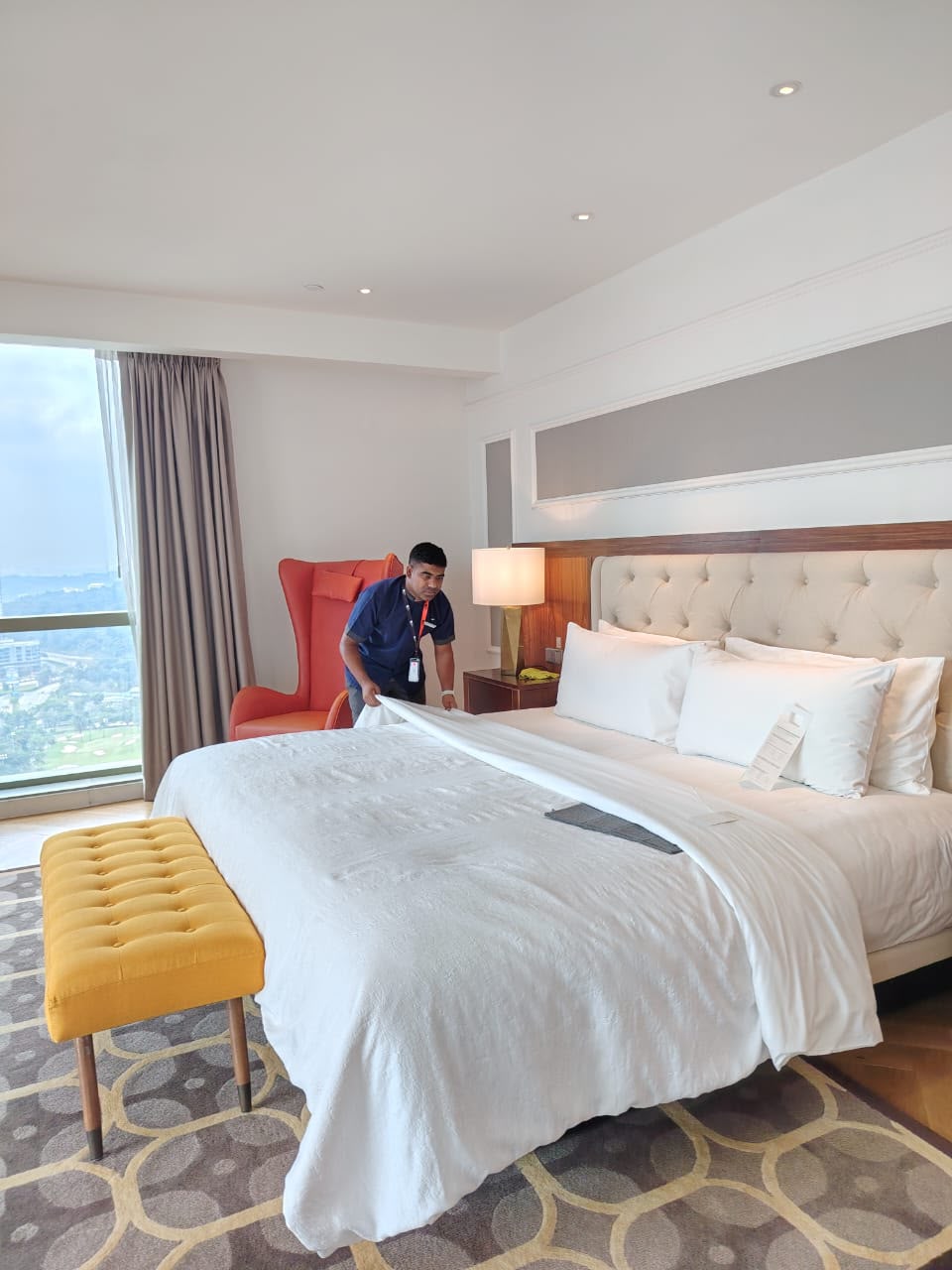 T&M housekeeping team maintaining hotel standards